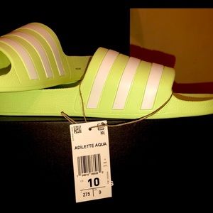 ADIDAS WOMENS ADILETTE AQUA SLIDE SANDAL